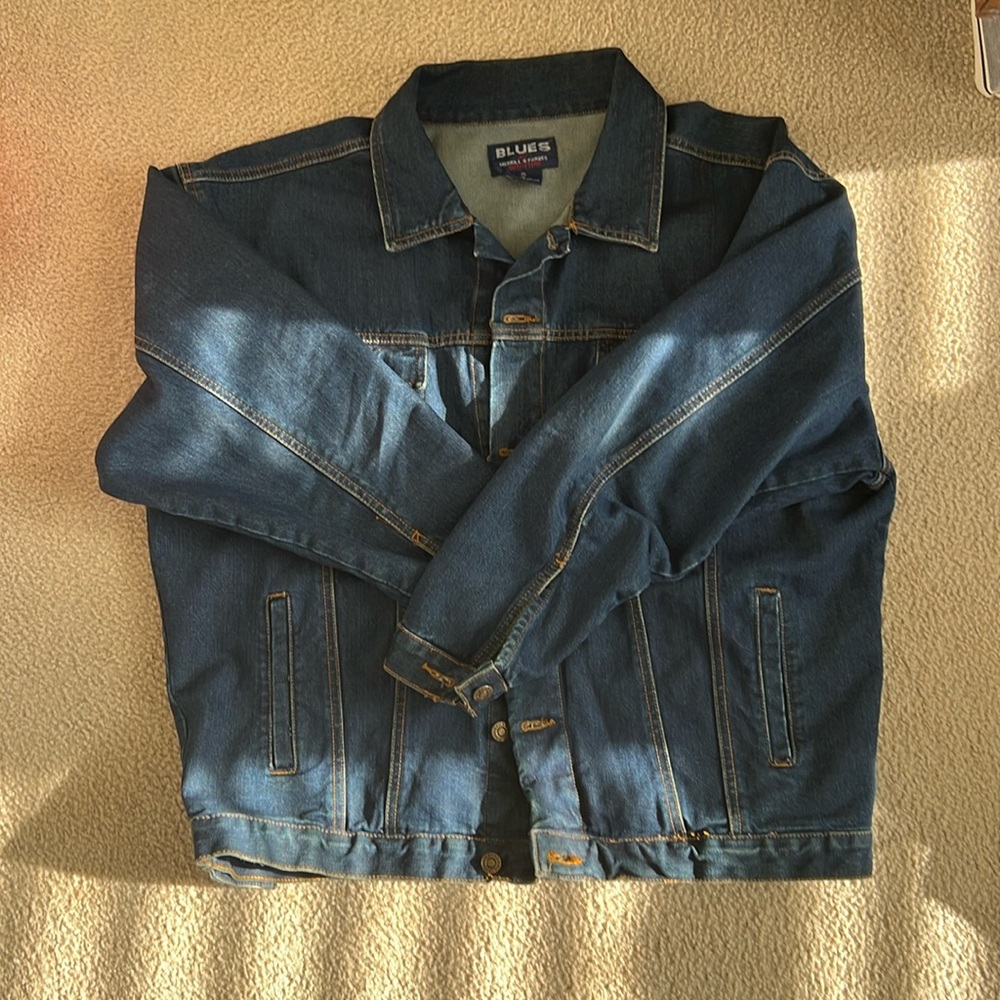 Merrill and Forbes dark denim jacket